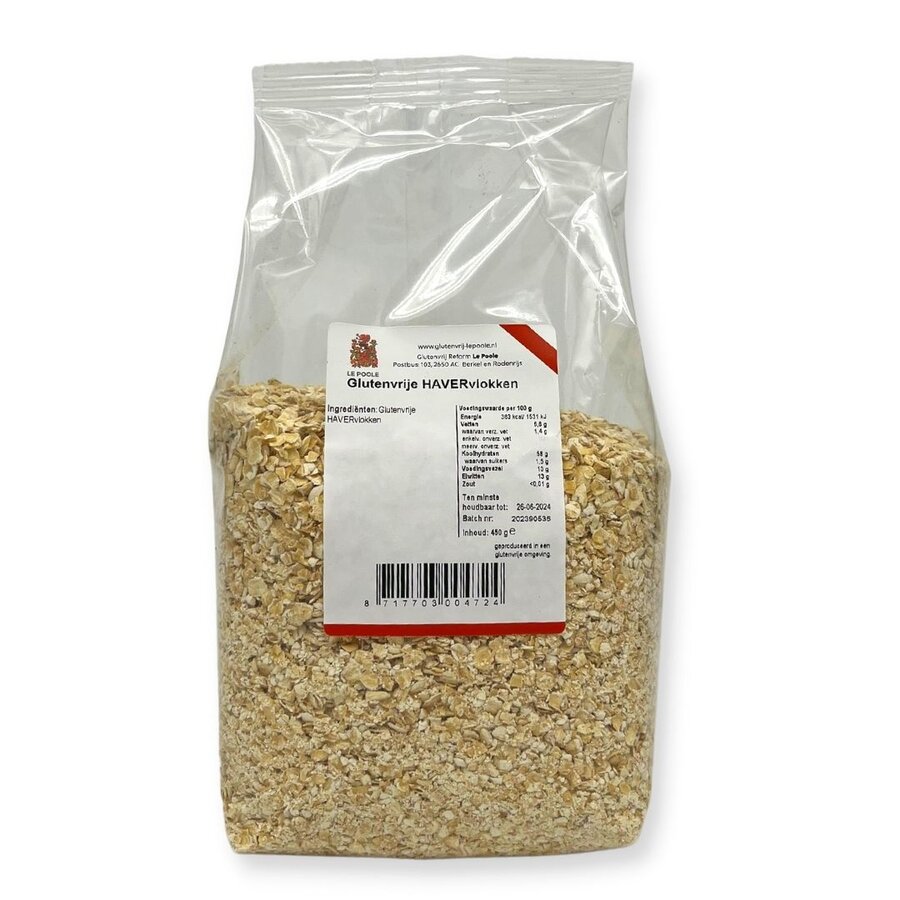 Glutenvrije Havervlokken 450 gram