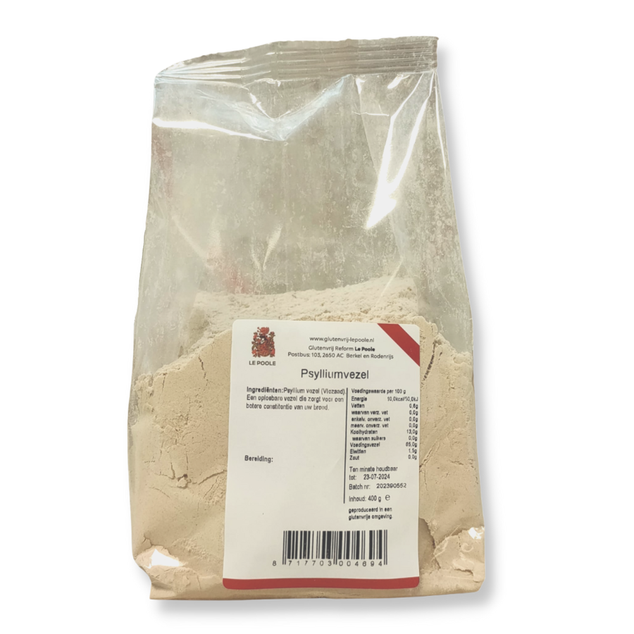 Psylliumvezel (fiberhusk) 400g