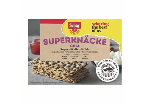  Schär Superknäcke met Chia - Glutenvrij 