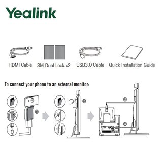 Yealink Uitbreidingskit voor de  Yealink VP-T49G