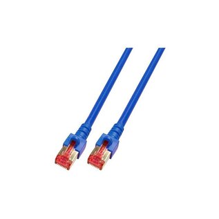 E-WiRE Patchkabel RJ45 Cat.6 S/FTP 0,25m