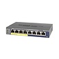 Netgear ProSafe Plus Unmgd Switch with PoE 8-prt Gigabit