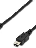 USB 2.0 kabel Type A-Mini 1,8 meter haaks