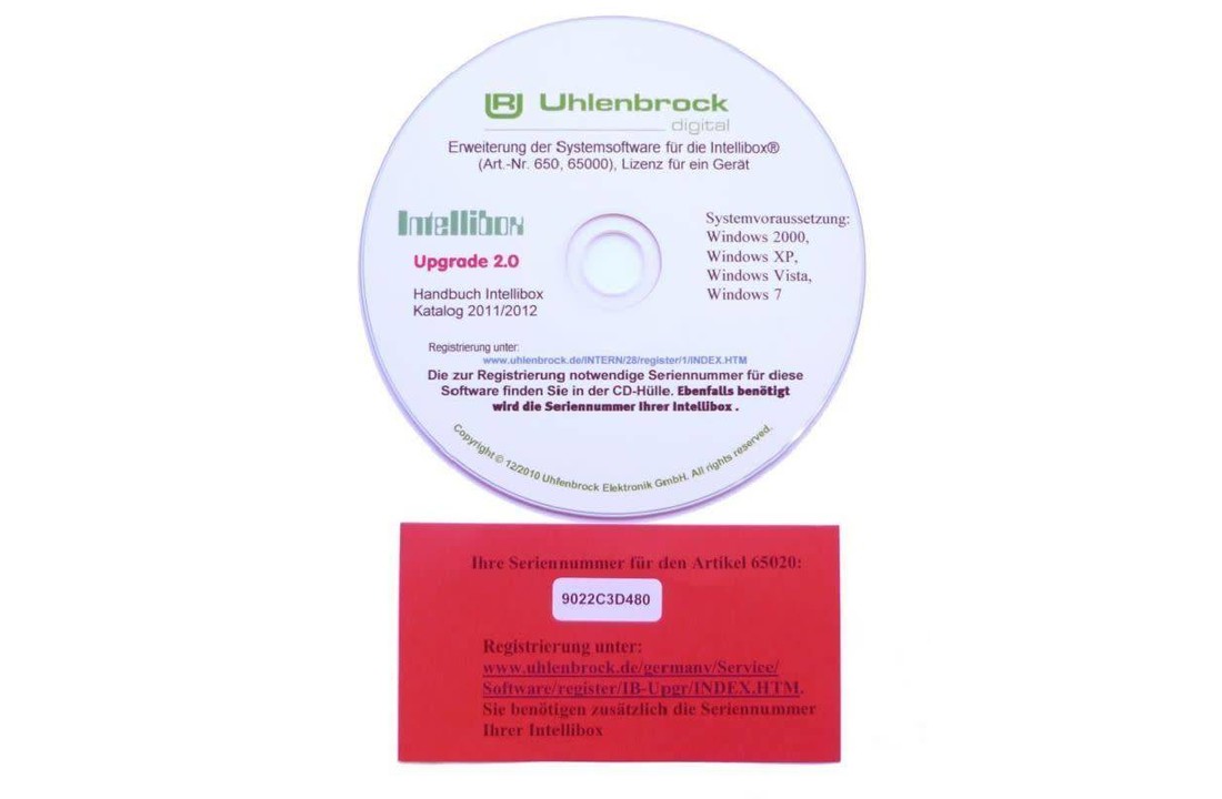 Uhlenbrock 65020 Intellibox software upgrade 2.0
