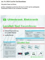 UHLENBROCK UHLENBROCK 19110 LOCONET-TOOL LICENTIE