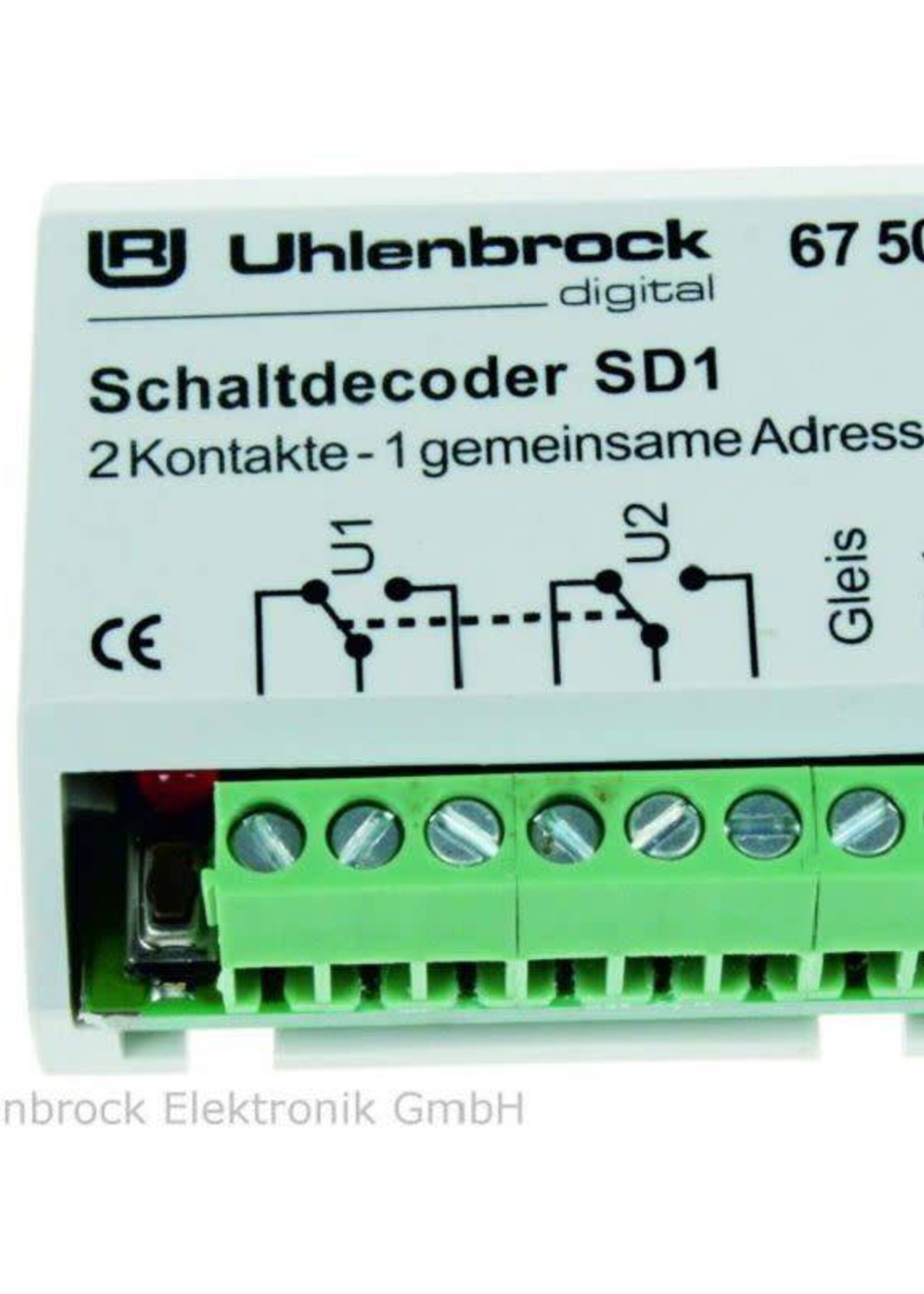 UHLENBROCK Uhlenbrock 67600 Schaltdecoder SD2