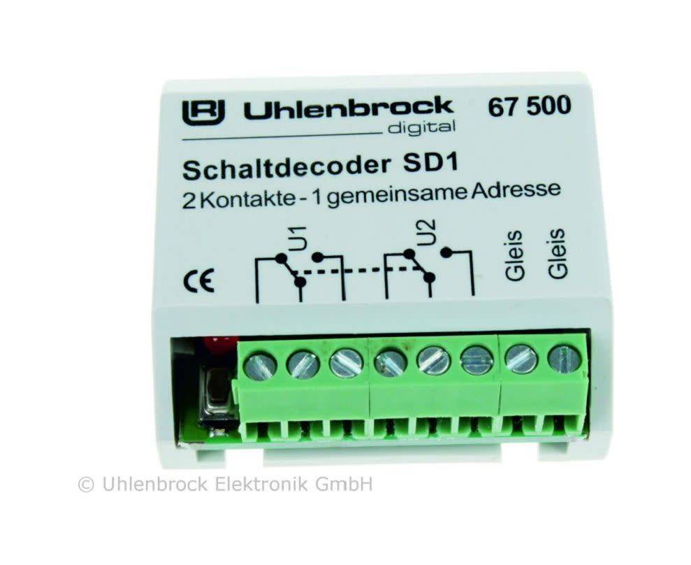 Uhlenbrock 67600 Switch decoder SD2