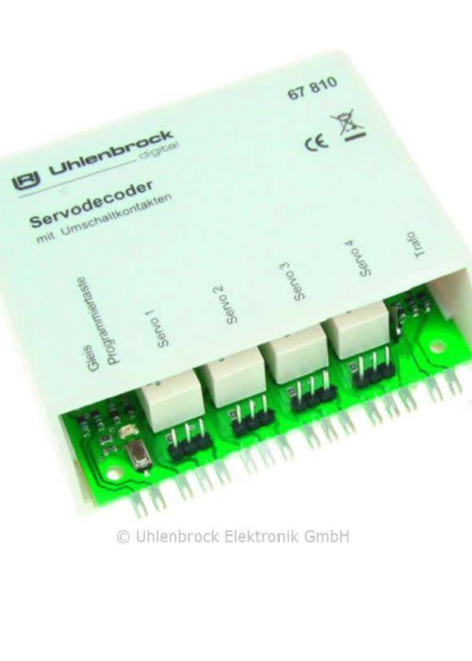 UHLENBROCK Uhlenbrock 67810 Servo decoder with polarization relay