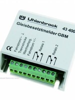 UHLENBROCK Uhlenbrock 43400 GBM Track occupancy detector + relay