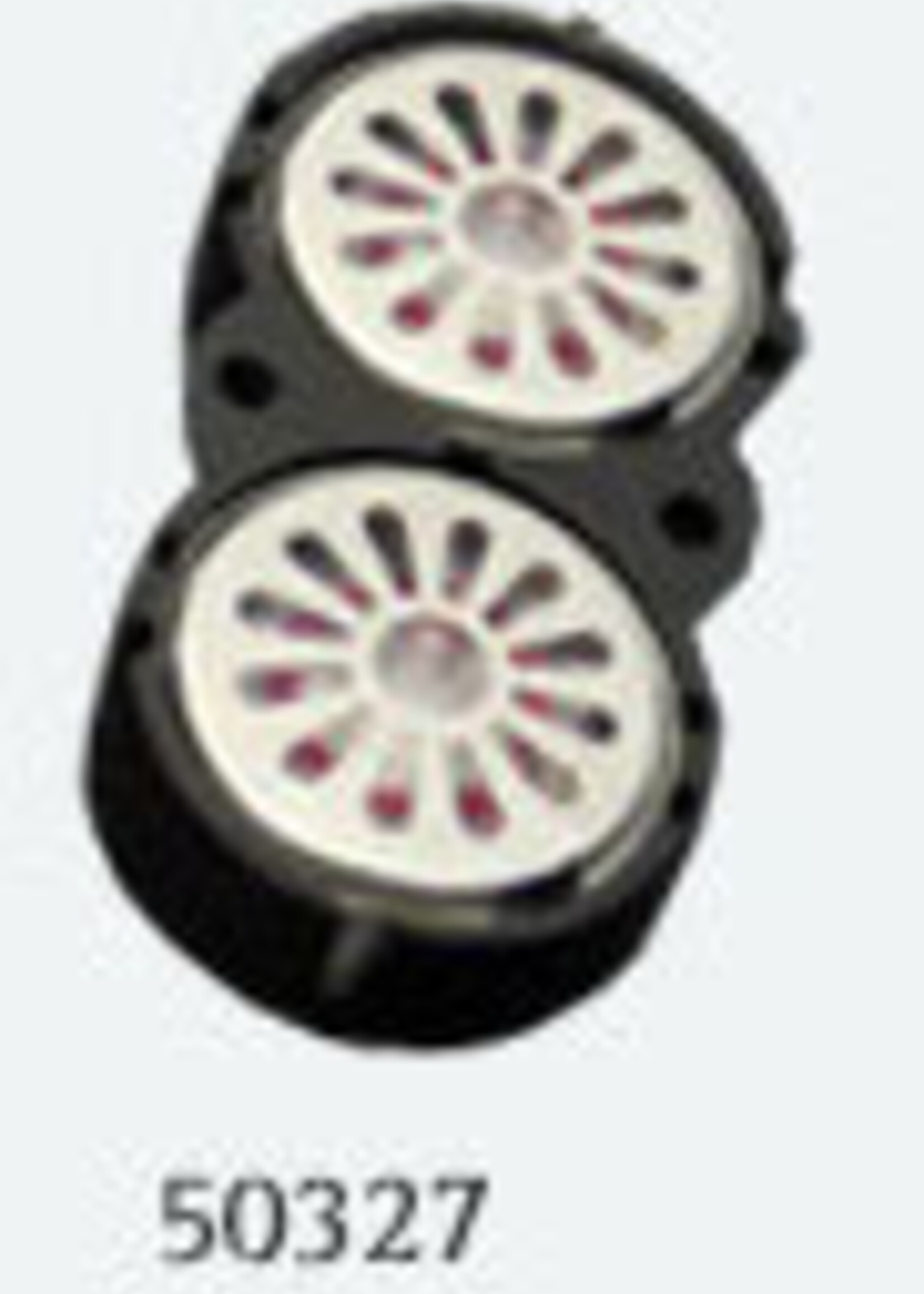 ESU ESU 50327 Luidspreker dubbel ovaal 16mm 8 Ohm