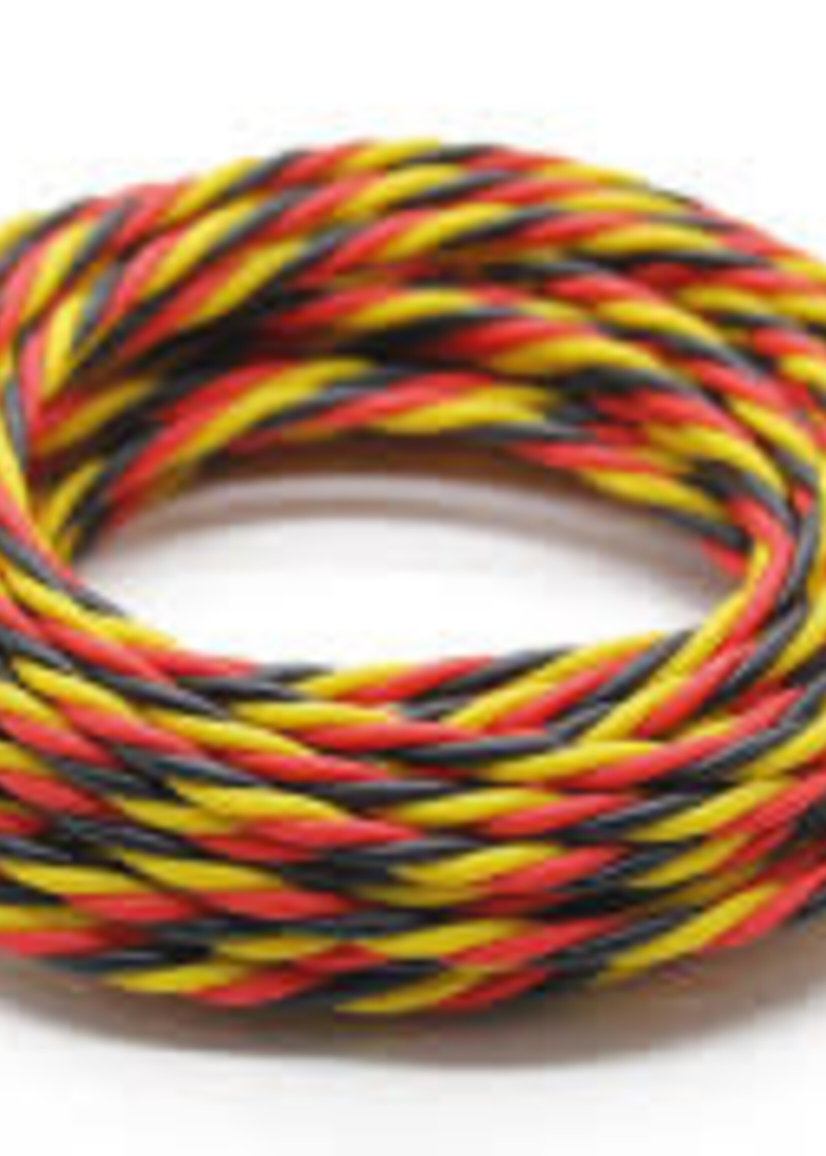 HOBBYKING  Servo wire Twisted 2 meter (Red / Black / Yellow)