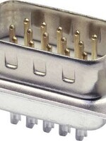 SUB-D Connector soldeerkelk male 15-pins