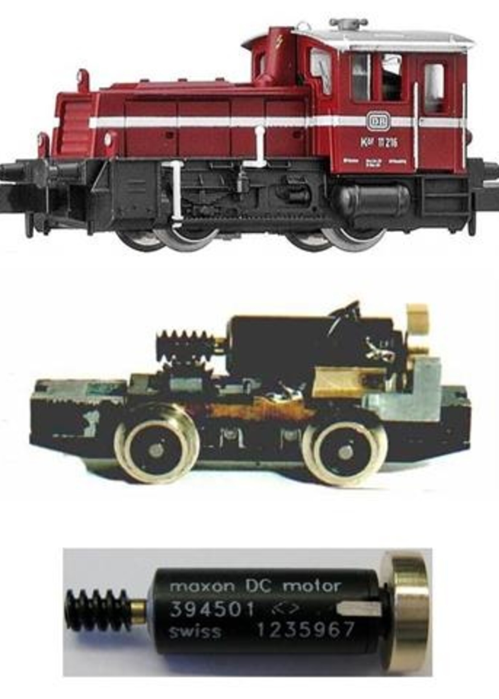 SB MODELLBAU SB Modellbau Motorkit 1049 Arnold Köf III (N)