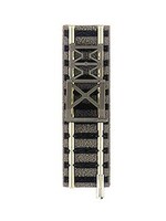 FLEISCHMANN Fleischmann 9116 Rechte rail met stootblok lengte 57,5mm (N Profi)