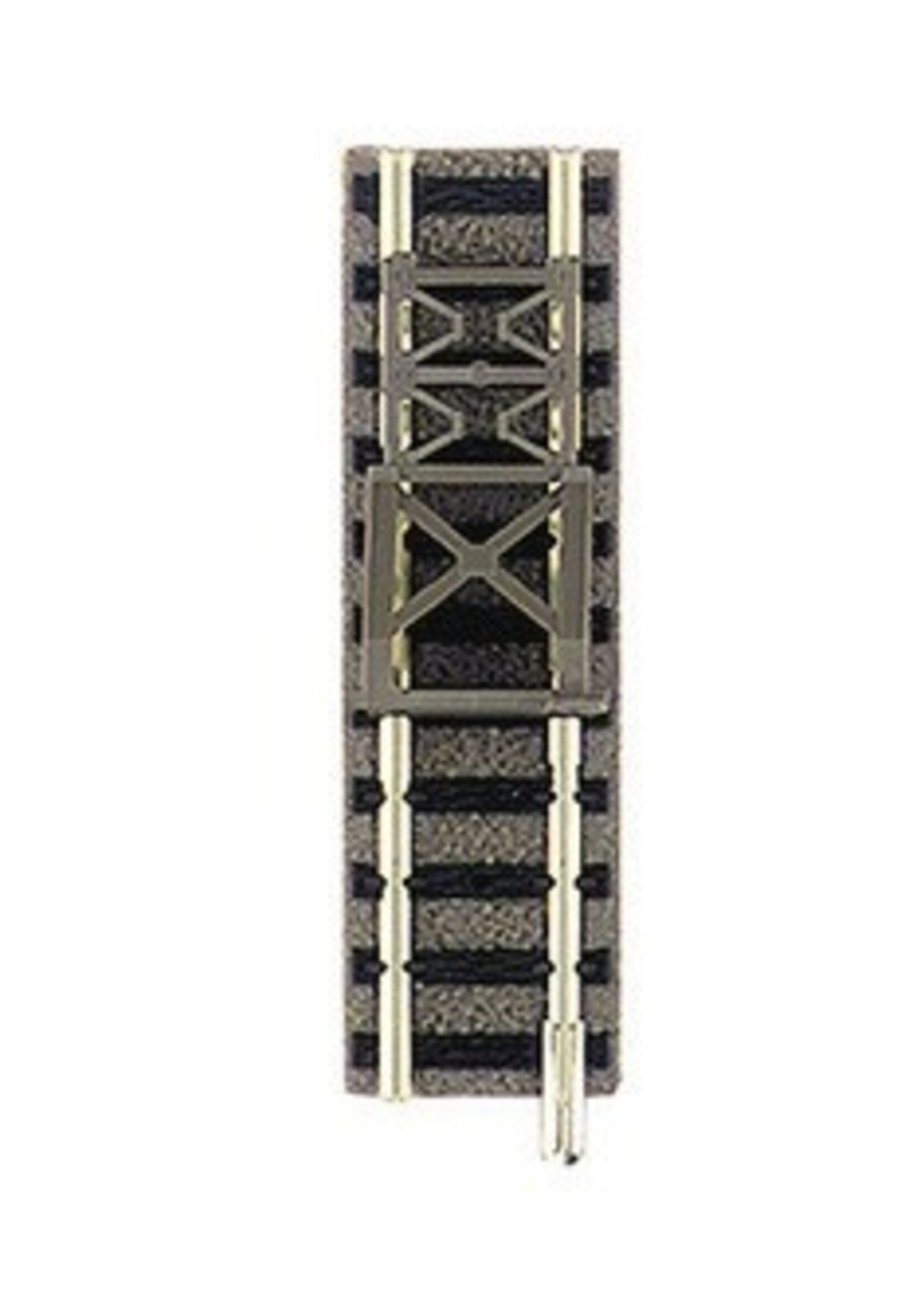 FLEISCHMANN Fleischmann 9116 Rechte rail met stootblok lengte 57,5mm (N Profi)