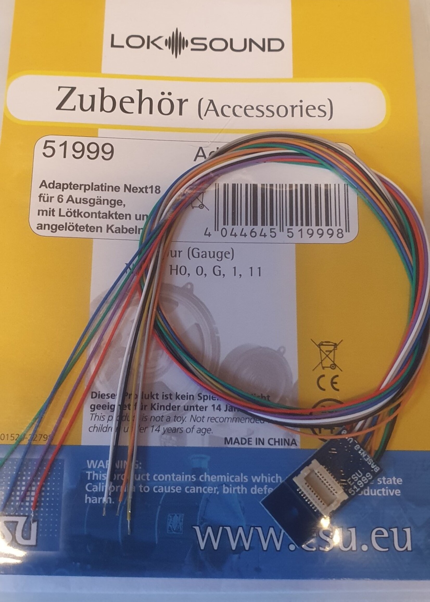 ESU ESU 51999 Adapterbord Next18