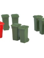 N-Train 9 containers 100 L (olive green, red, orange) (212.58)