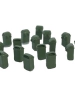N-Train 16 suspended bins - olive green (212.82)