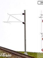 N-Train N-TRAIN 21603 N SNCF - H-profiel mast met 25kV beugel - M (2 stuks)