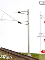 N-Train N-TRAIN 21608 N SNCF - H-profiel mast met 25kV beugel - L2 (10 stuks)