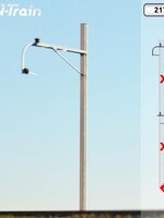 N-Train SBB - H-profile mast with old bracket (10 pieces) (217.02)