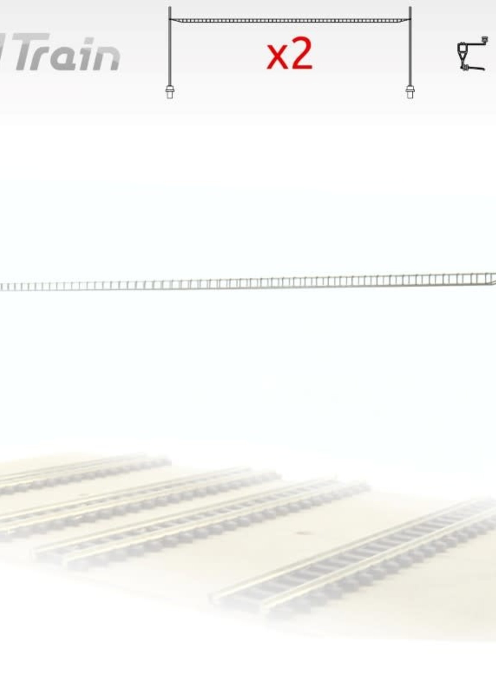 N-Train SBB - Cross span bridge for 4-6 tracks (2 units) (217.23)