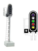 MAFEN MAFEN 413207 N SNCF - Hoofdsein met 6 LED's (paars/wit/groen/rood/geel/wit)