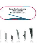 MINITRIX MINITRIX 14311 Spooruitbreidingsset H1