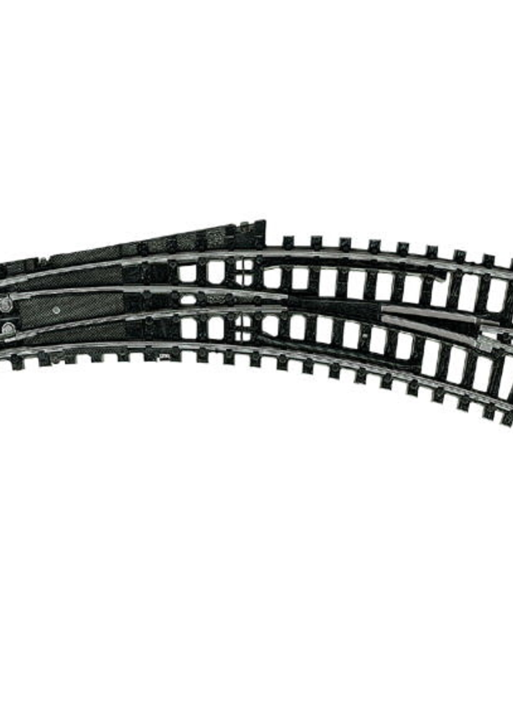 MINITRIX MINITRIX 14957 Meegebogen wissel rechts R1-R2 (handbediening)