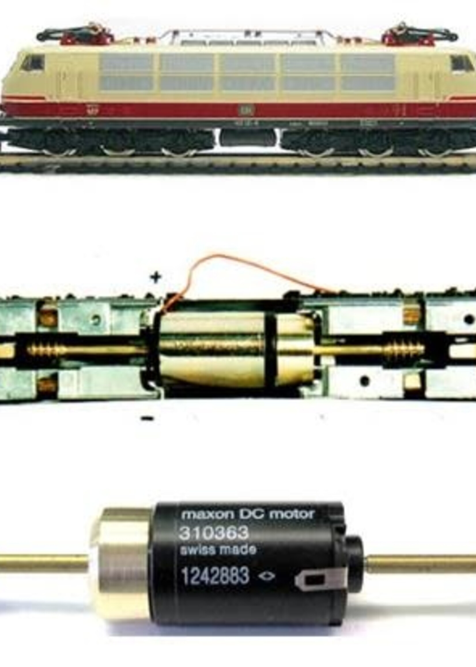 SB MODELLBAU SB Modellbau motorkit 1034 Arnold E03 oud model