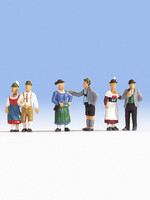 NOCH NOCH 15578 Menschen in Tracht H0