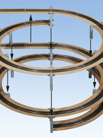 NOCH NOCH 53108 LAGGIES Gleiswendel-Komplettbausatz, Aufbaukreis, H0