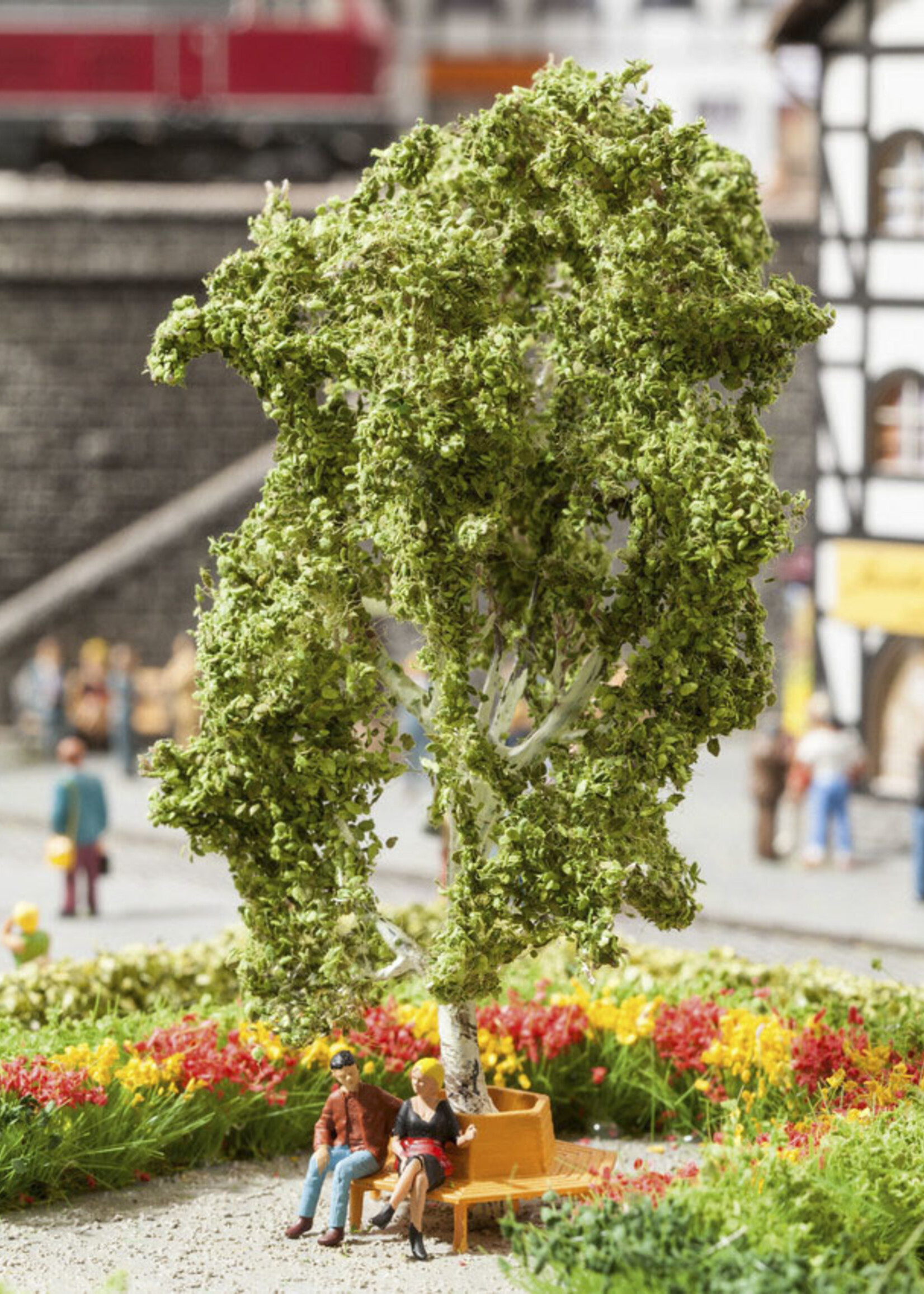 NOCH NOCH 21642 Baum mit Ruhebank H0