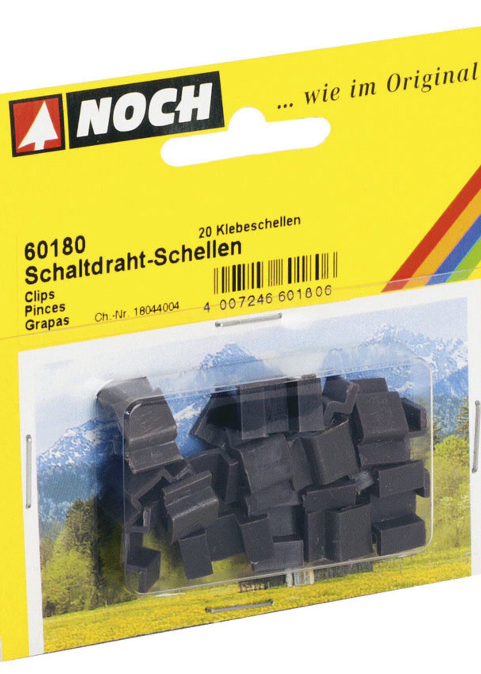 NOCH NOCH 60180 Schaltdraht-Schellen G,0,H0,TT,N,Z