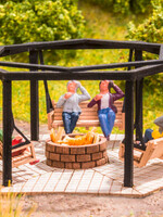 NOCH NOCH 14369 Grillplatz mit Schaukeln (H0)