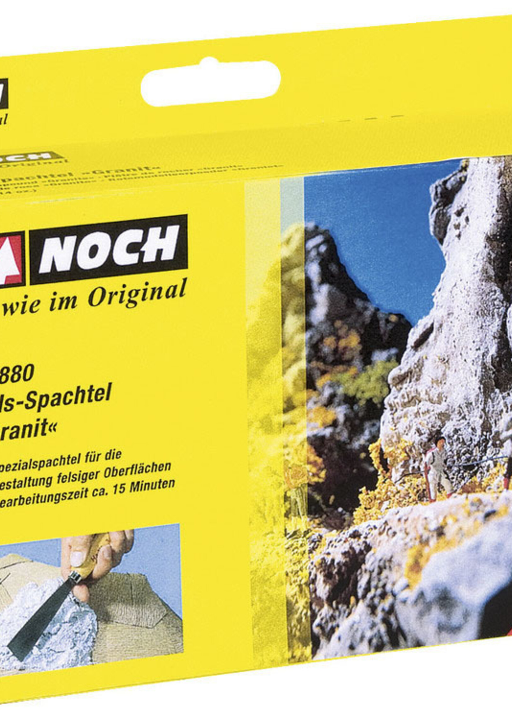 NOCH NOCH 60880 Fels-Spachtel “Granit” (G,0,H0,H0e,H0m,TT,N,Z)