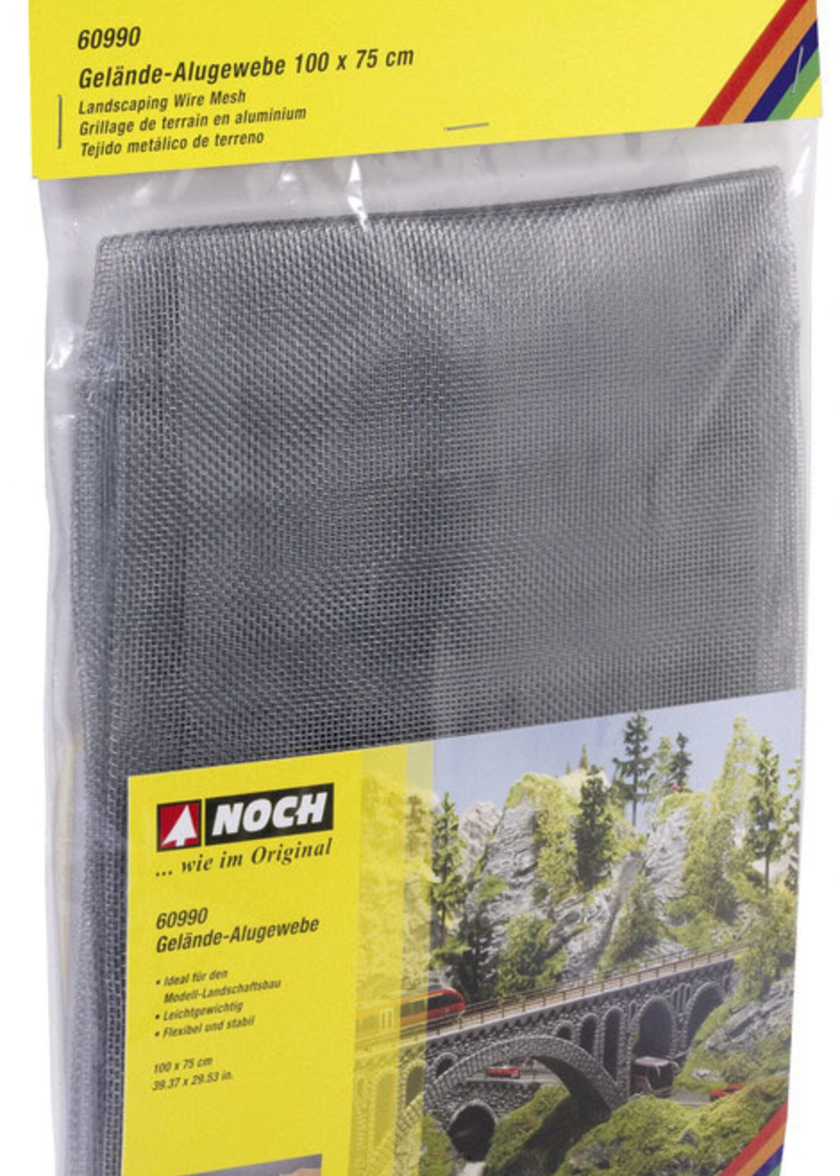 NOCH NOCH 60990 Gelände-Alugewebe XL (G,0,H0,H0e,H0m,TT,N,Z)