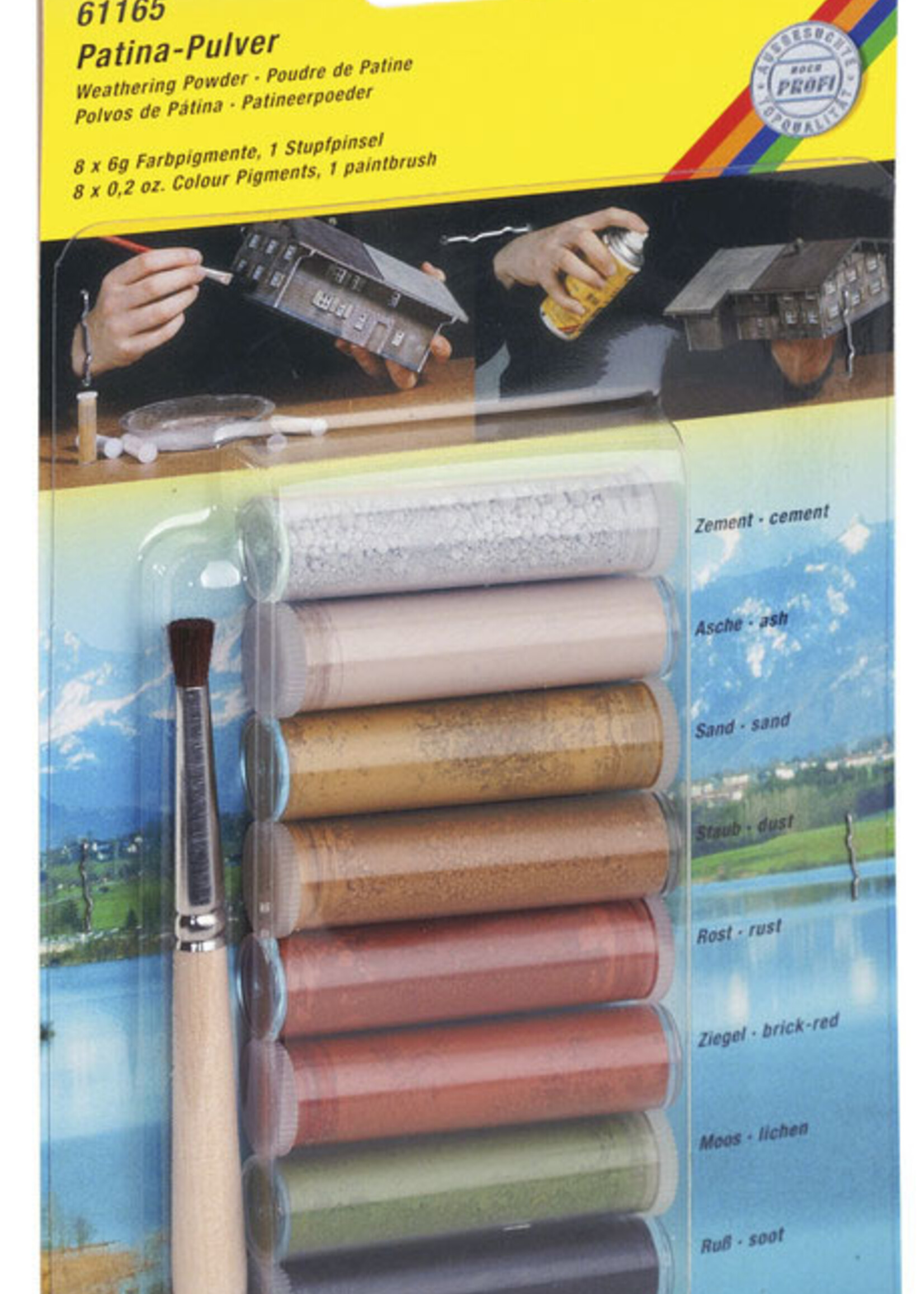 NOCH NOCH 61165 Patina-Pulver (G,0,H0,H0e,H0m,TT,N,Z)