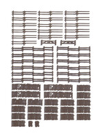 NOCH NOCH 33095 Ländliche Zäune