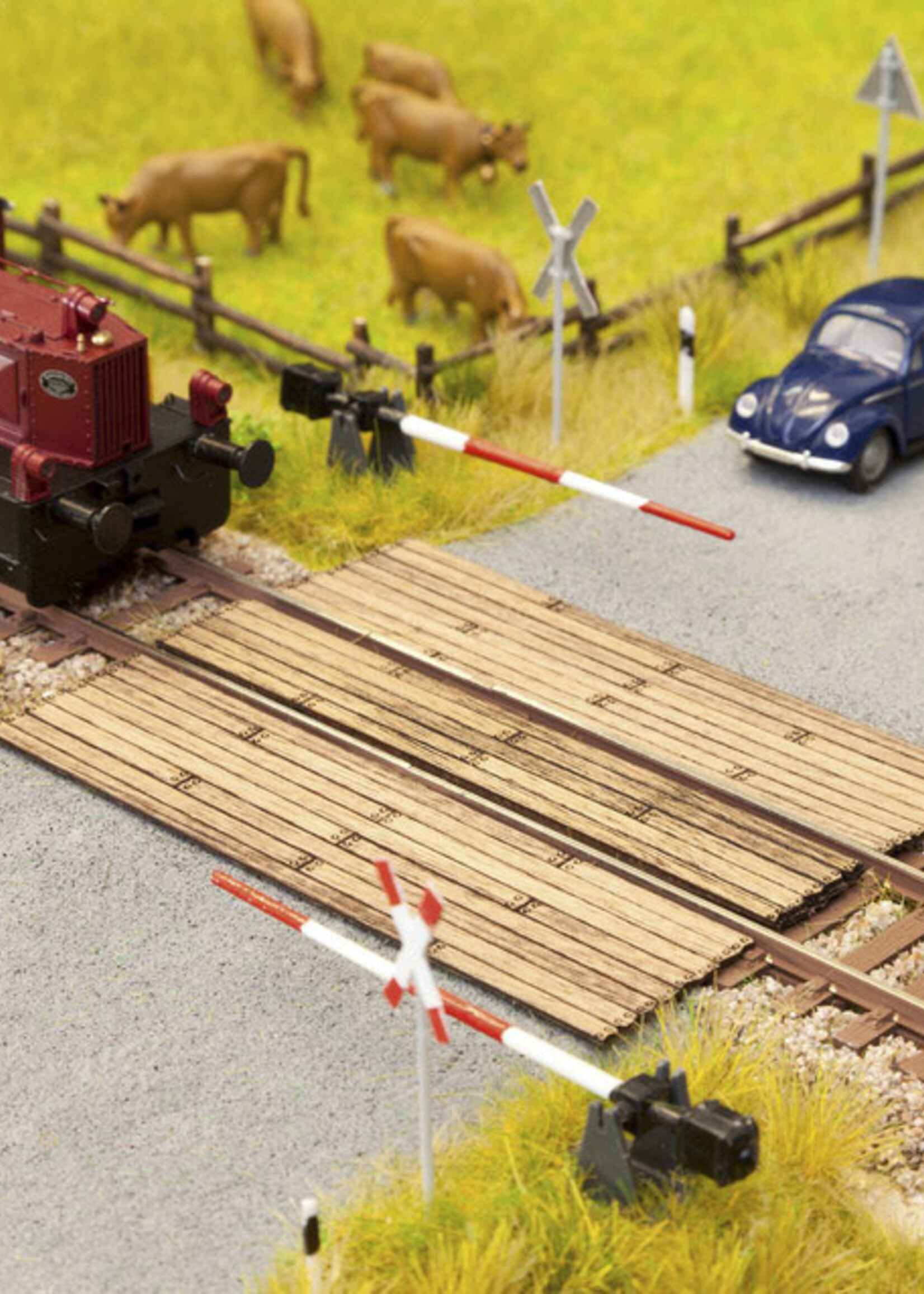 NOCH NOCH 14624 Bahnübergang Holzbohlen (N)