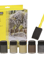 NOCH NOCH 61200 Naturfarben-Set. 6 Farbkonzentrate (G,0,H0,H0e,H0m,TT,N,Z)