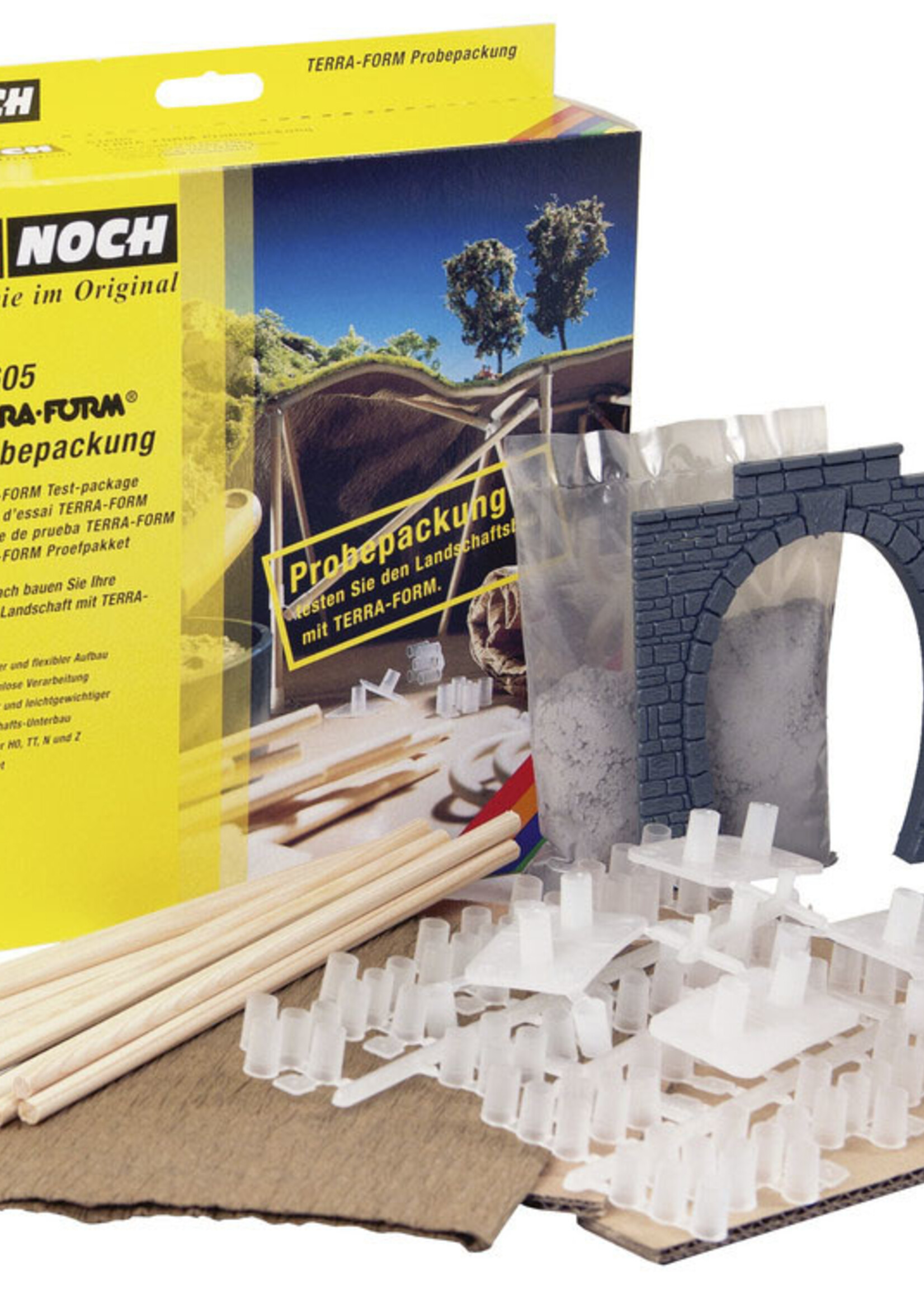 NOCH NOCH 61605 TERRA-FORM Probepackung (G,0,H0,H0e,H0m,TT,N,Z)