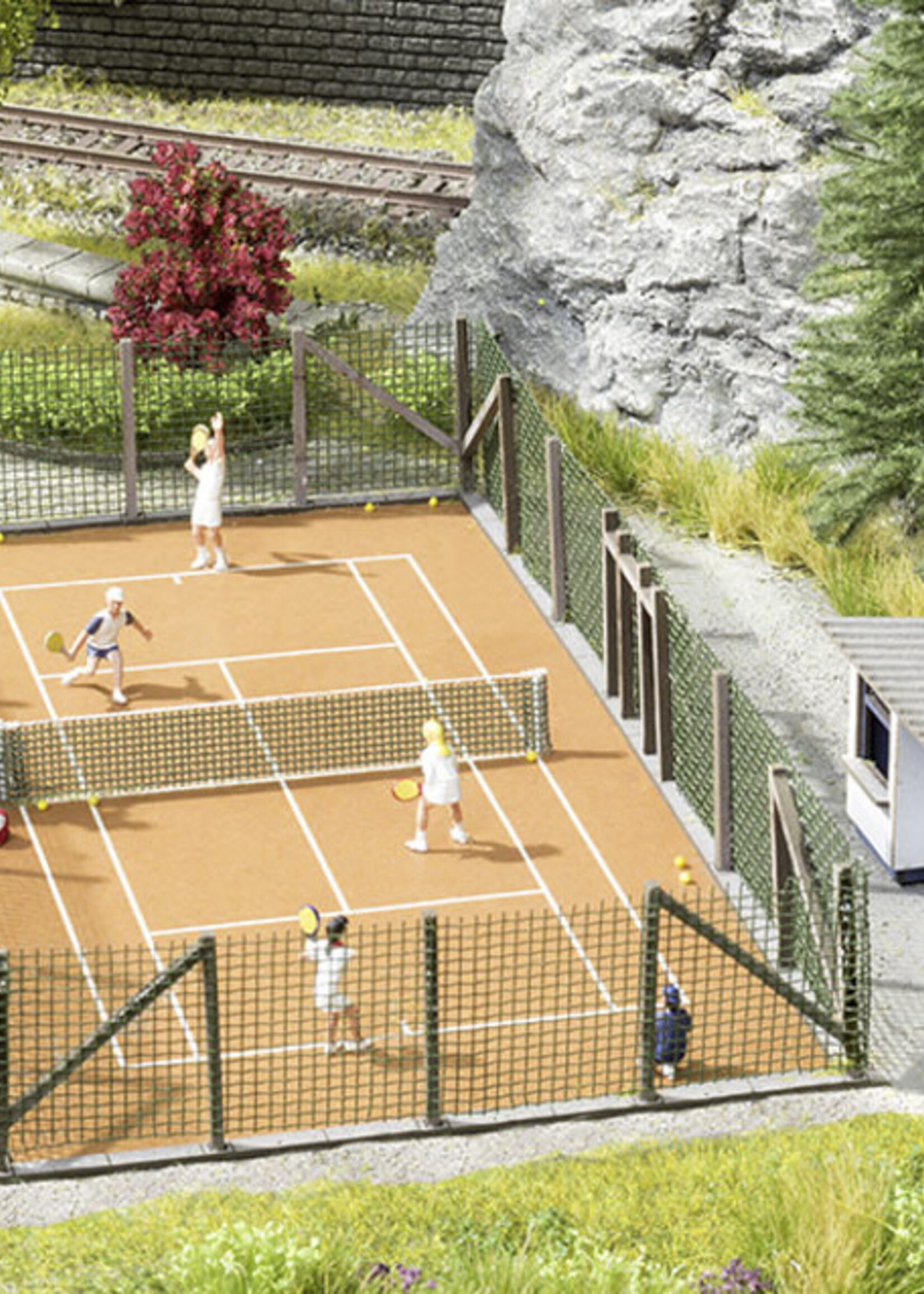 NOCH NOCH 65615 Themen-Set “Tennisplatz” (H0)