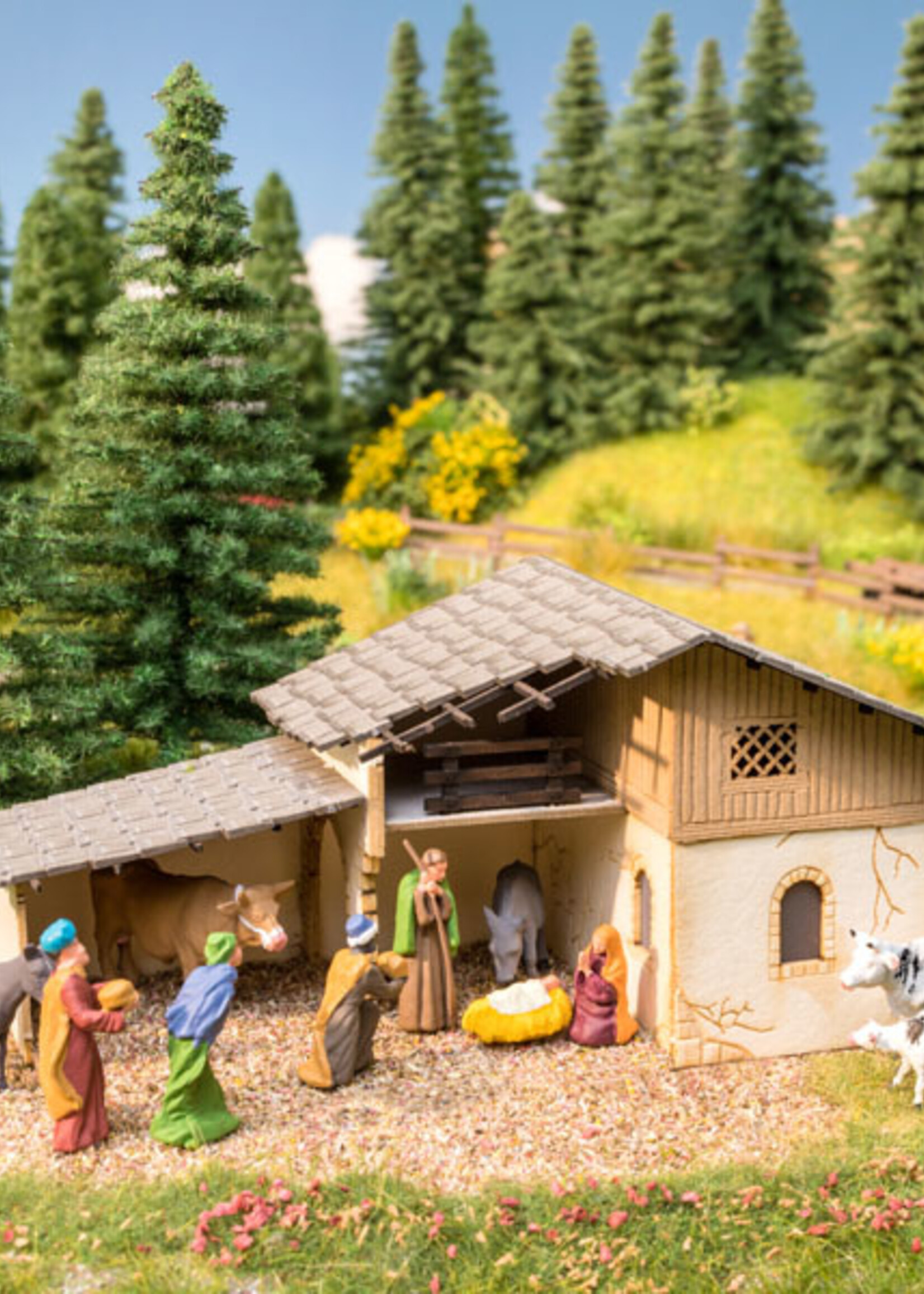 NOCH NOCH 65620 Themen-Set “Weihnachtskrippe” (H0)