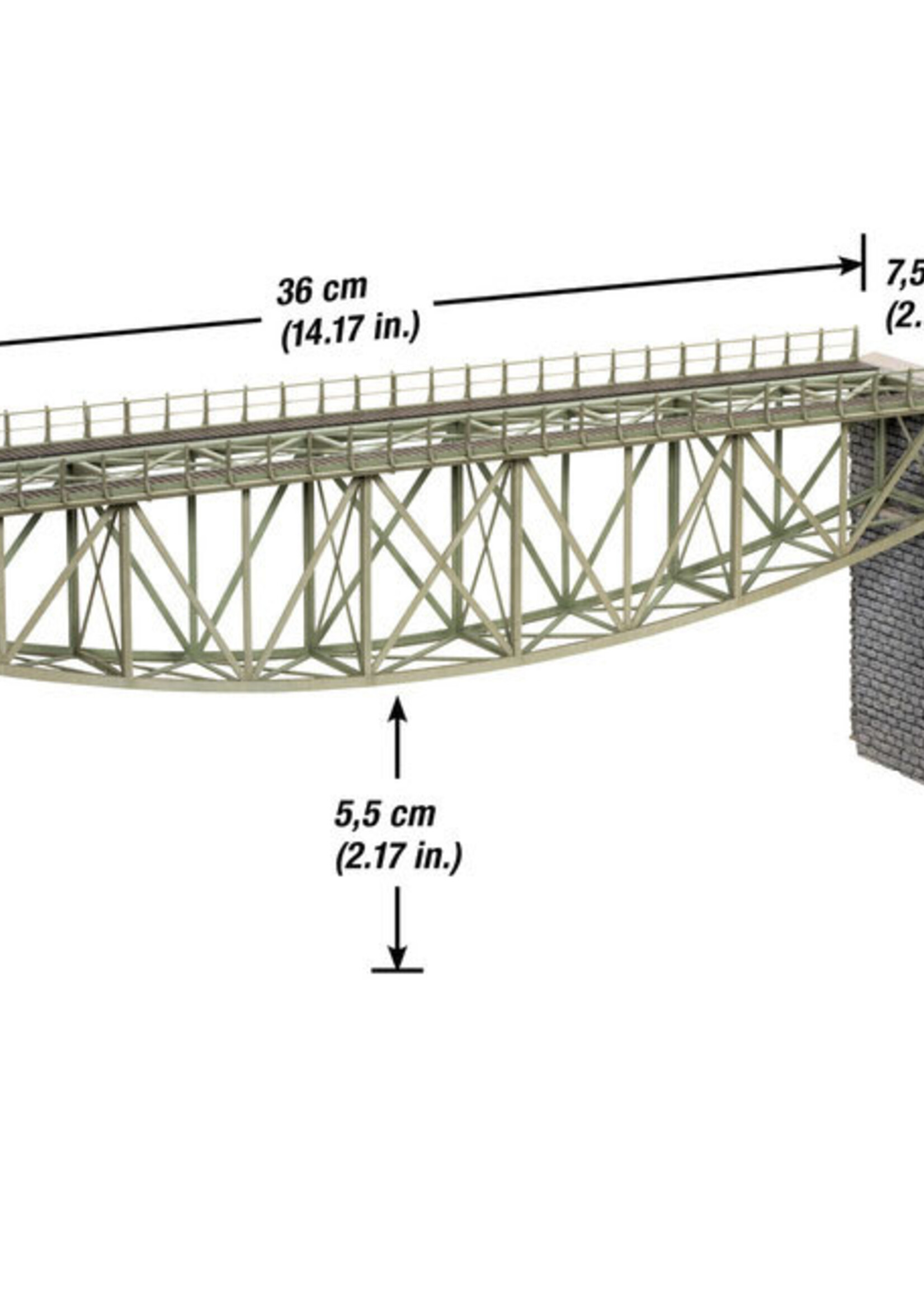 NOCH NOCH 67027 Fischbauchbrücke (H0)