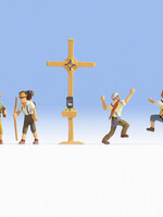 NOCH NOCH 36874 Bergwanderer mit Gipfelkreuz (N)