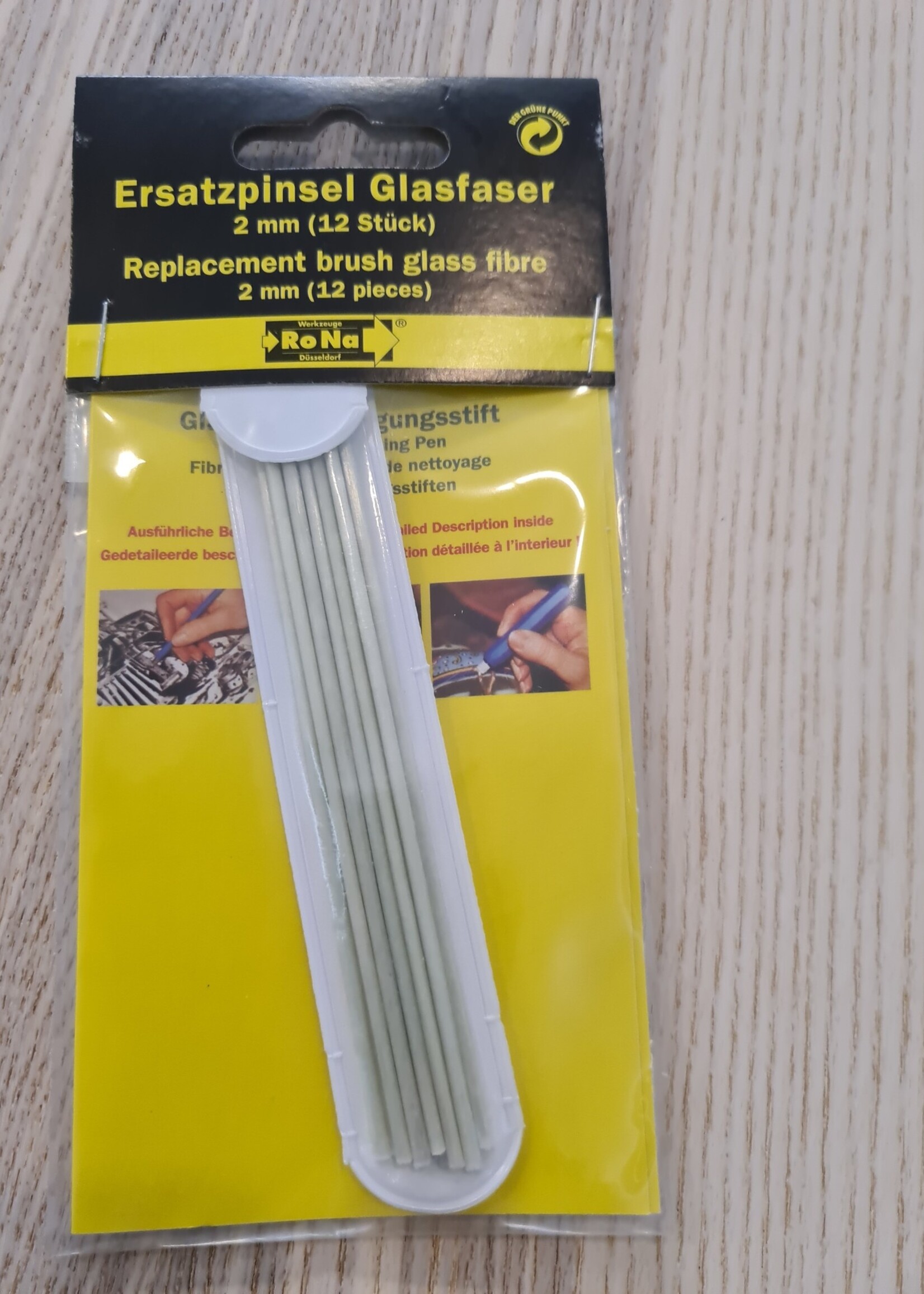 Glasvezelpotlood reserve stiften 2mm 12 stuks