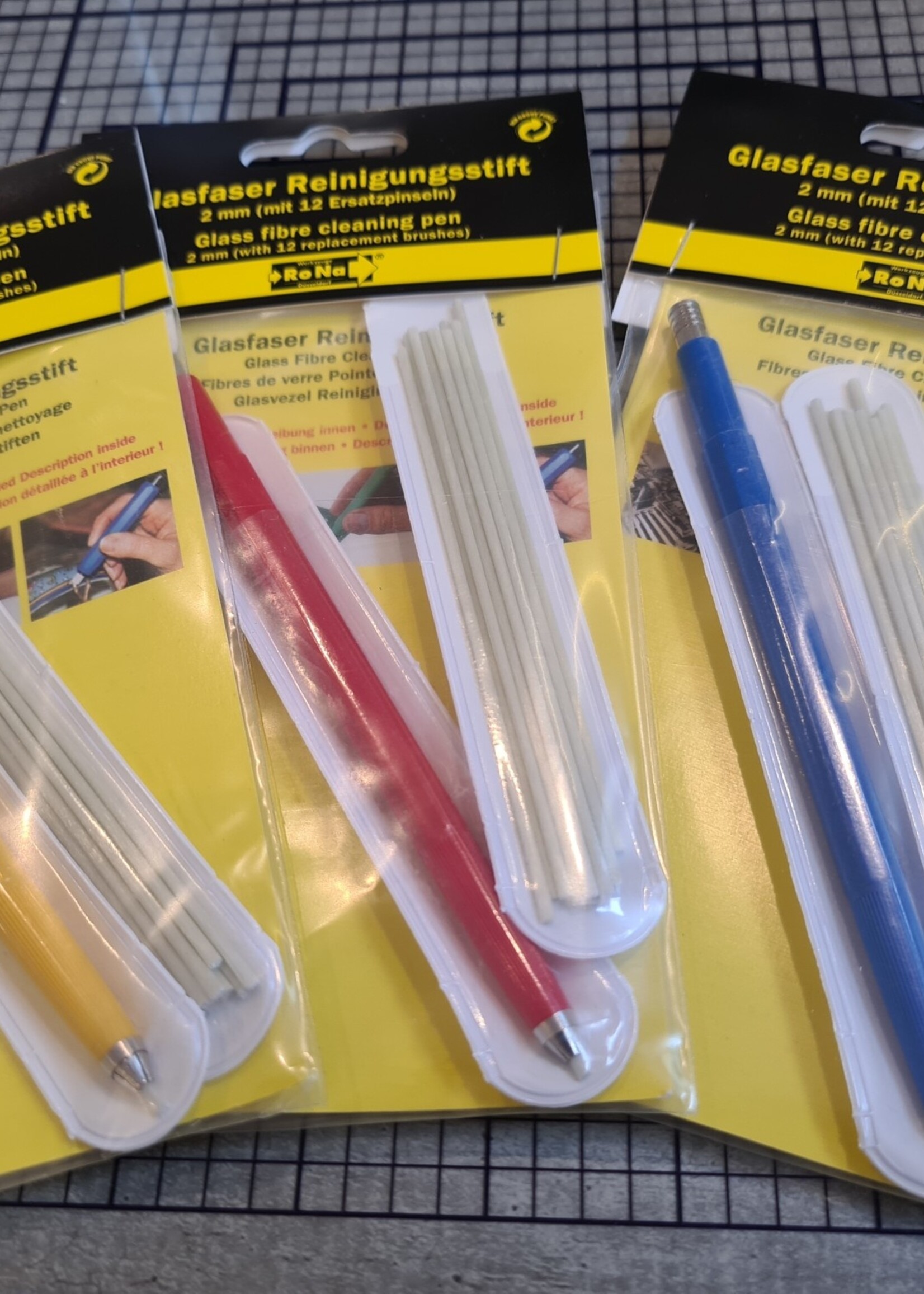 Glasvezelpotlood 2mm met 12 reservestiften