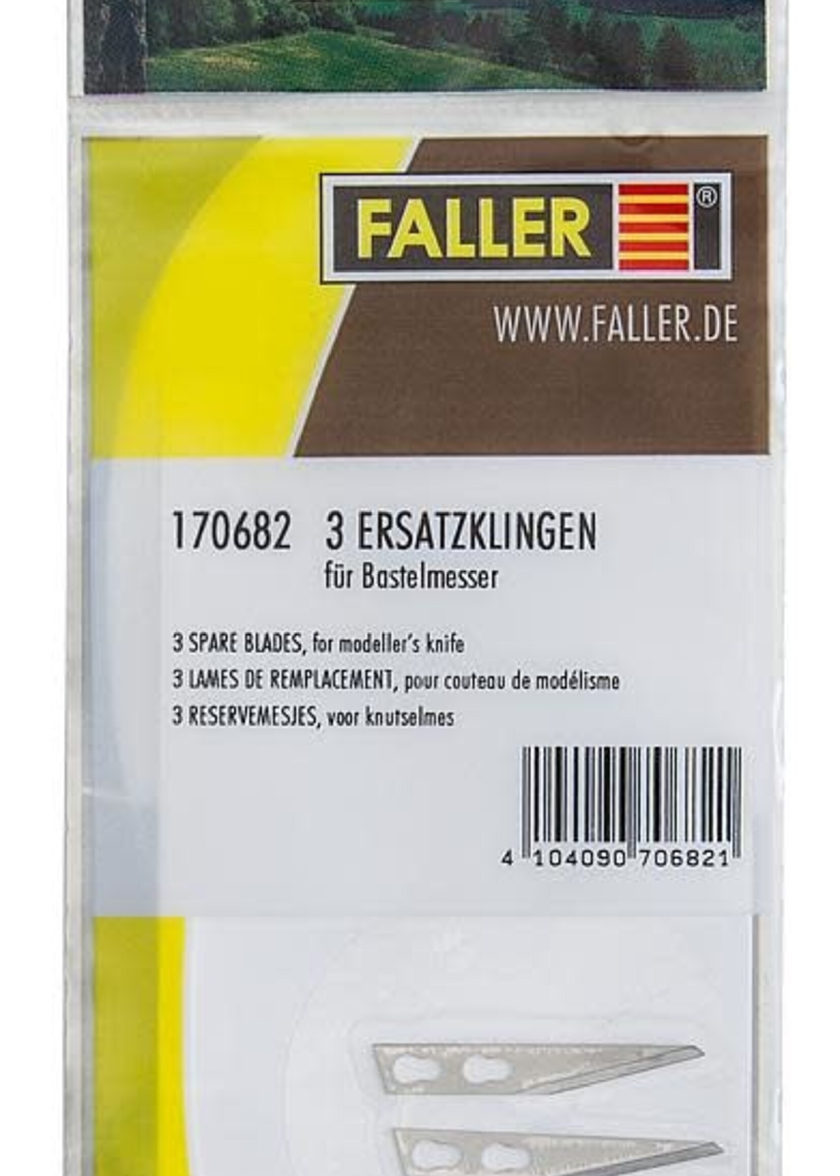 FALLER FALLER 170682 3 RESERVEMESJES