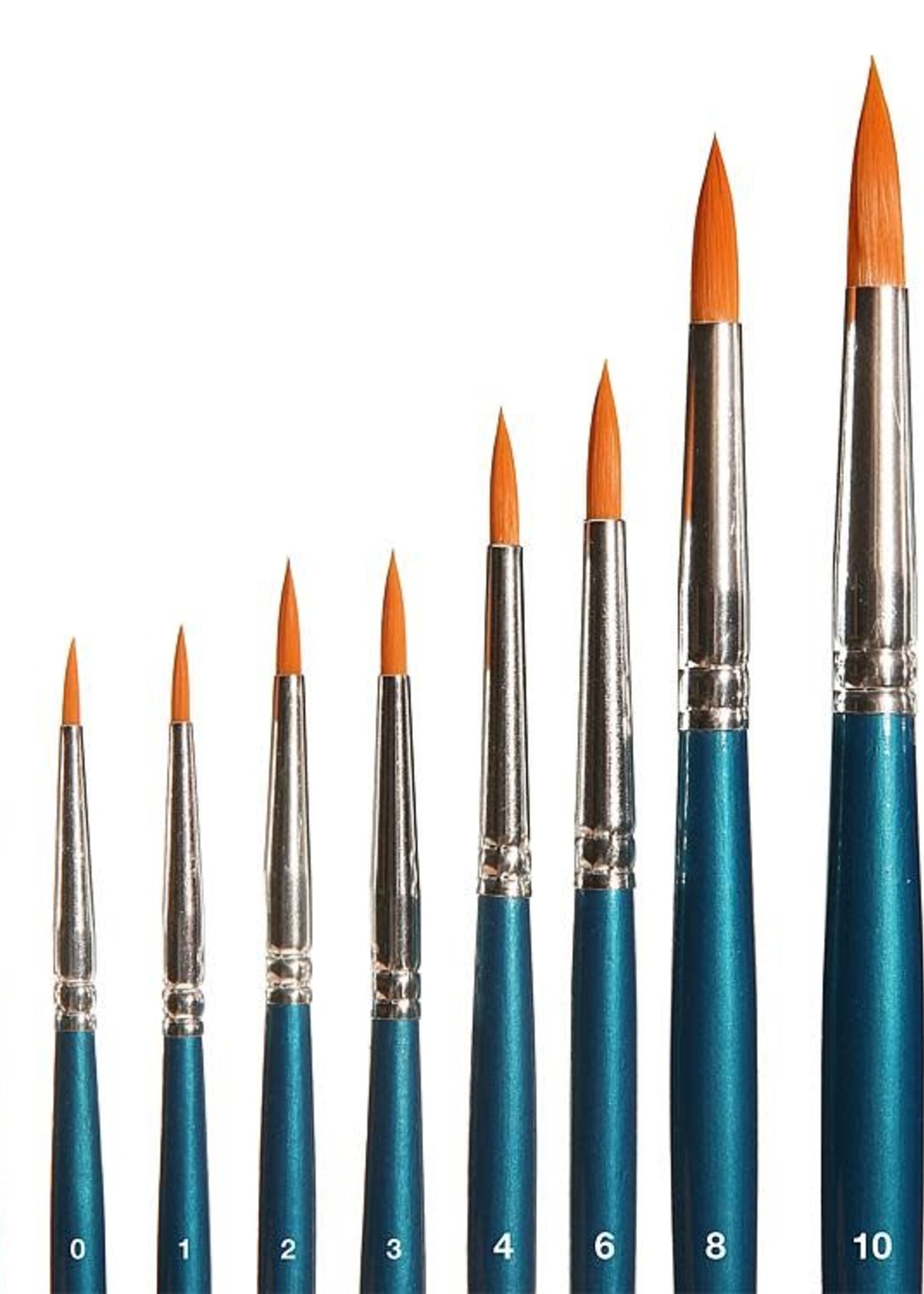 FALLER FALLER 172140 RONDE KWAST SYNTHETISCH MAAT 0/3